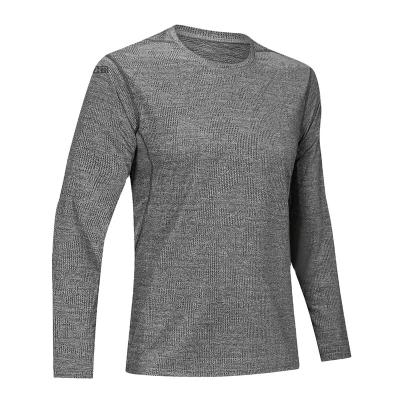 China 2021 Wholesale New Style QUICK DRY O Neck Breathable Men Sports Long Sleeve T-Shirt for sale