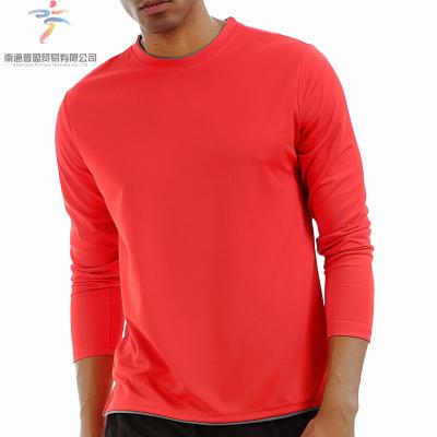 China Men's QUICK DRY Polyester Casual Outdoor Sports Soft Long Sleeve T-Shirt Tank Top for sale