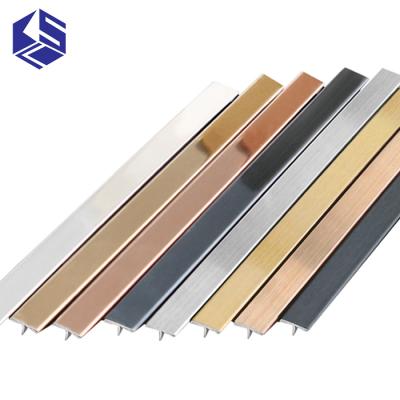 China Moisture Proof Brass Corner Trim Brass Transition Tile Flooring Strip For Sale for sale