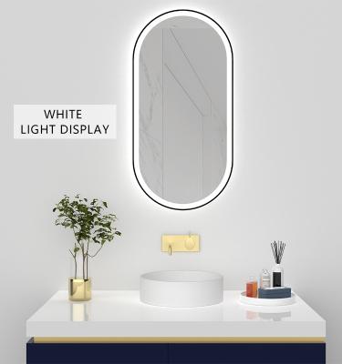 China LEIJIE Bathroom Vanity Light Compact Fogless Makeup Vanity Light Espejos LED Smart Light Cosmetic Mirror Bathroom for sale