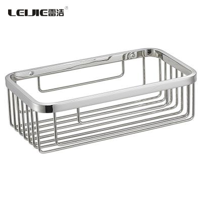 China Bathroom Storage Metal Wire Mesh Basket Stainless Steel Kitchen Sustainable Hanging Basket for sale