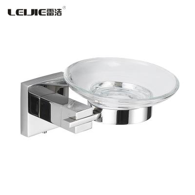 China Modern Hot Selling Soap Dish For Showers Elegant 304 Stainless Steel Shower Set Soap Dish Holder for sale