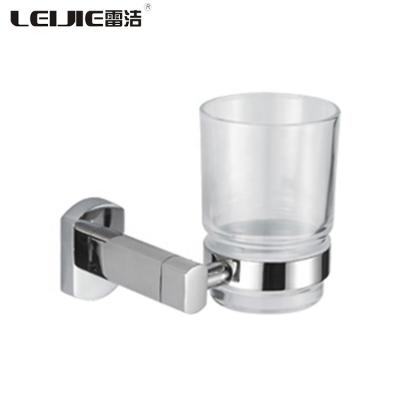 China Modern Bathroom Hardware Tumbler Single Cup Holder Stainless Steel Toothbrush Holder for sale