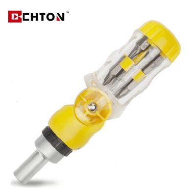 China Durable 12 in 1 Mini Kit Multi-Bit Precision Suit Combination Ratchet Gift Tool Screwdriver Set for sale