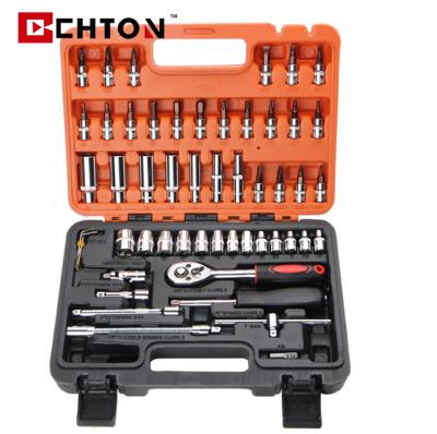 China Multi-Used 53 Key Screwdriver In 1 Box Hand Sets Professional Hardware Tools Repair Wrench Motorcycle Mechanic Bike For Car Multitool Socket Tool Kit for sale