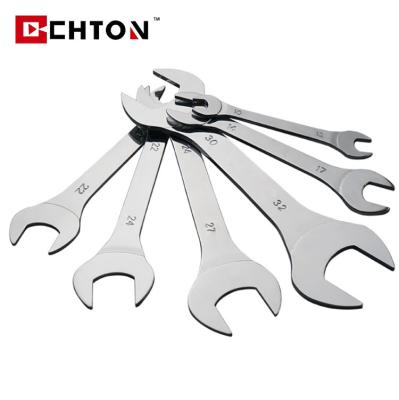 China Chrome Vanadium Chrome Open End Repair Hand Tool Super Open End Double Opener Super Thin Wrench Spanner Slim Combination for sale