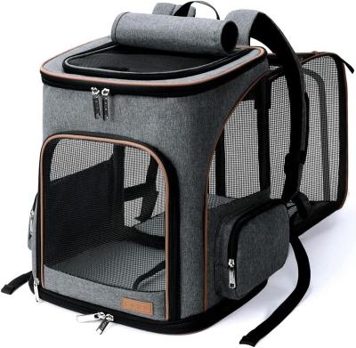 China New Fashion Bubble Dome Pet Carrier Air Holes Outdoor Waterproof Backpack Travel Waterproof Dog Bag for sale