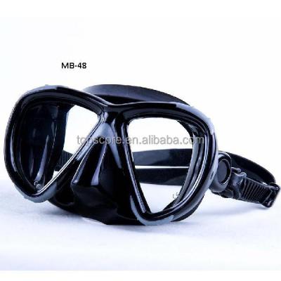 China Hot Selling MB-48 Freediving Mask Air Diving Mask MB-48 Fashionable Mask Equipment Scuba Diving Mask for sale