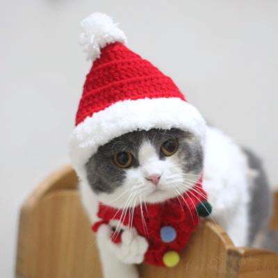 China Cotton Blends Santa Costumes For Cat In The Hat for sale