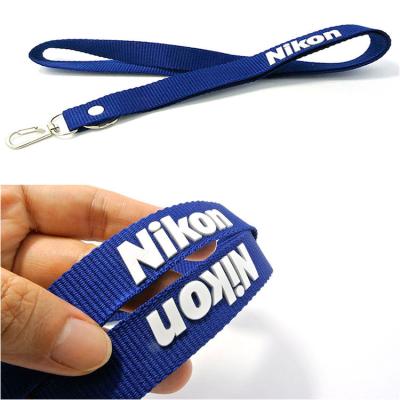 China Polyester Factory Direct Best Quality Security Carabiner 3D Printing Lanyard for sale