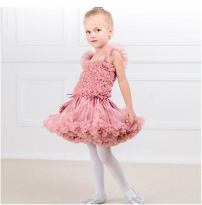 China Breathable fashion girl ballet tutu dress dance dress tutu skirt for kids girls wear for sale