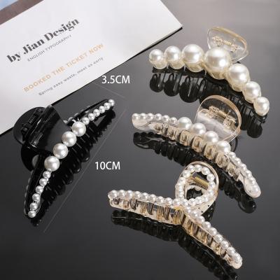 China Trendy CIA Pearl Korean Trendy Hair Clips Girls Crystal Hair Pins Japan Hair Accessories for sale