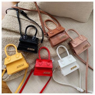 China Fashion 2021 New Handbags For Girls Fashion Women PU Bags Retro Mini Square Bags for sale