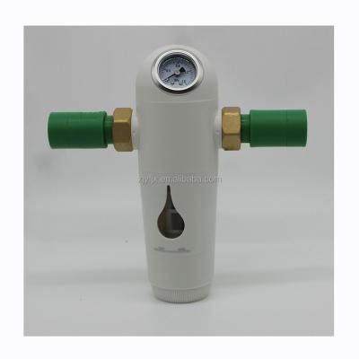 China Hotel Kitchen Household Central Tap Water Whole House Water Purifier White With Meter Valve High End Prefilter for sale