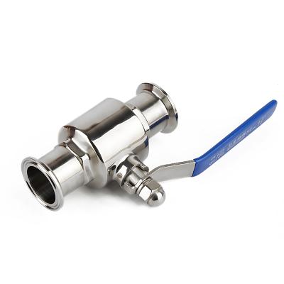 China General Customize Way Drop Right Ear Ball Valve a182 f304 for sale