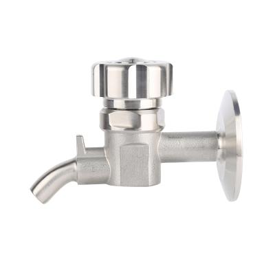 China Sample Valve Low-Maintenance Faucet Fermentation Tank Metal Valve Kits General Beer Equipment Sampling Valves for sale