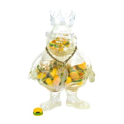 China Over 14 Years Old Custom Design Vinyl Toy Maker OEM Plastic Toys Transparent OEM Vinyl Figures for sale