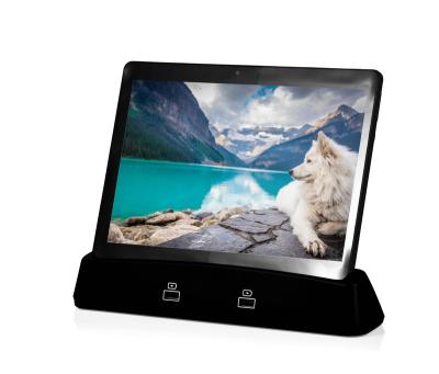 China 10 inch digital signage screen quad core android tablets with magnetic holder 3g charging phone tablet PC 10