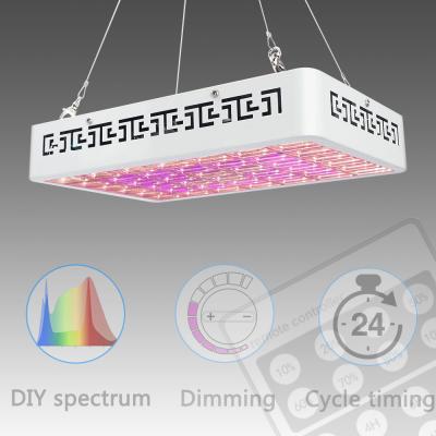 China Seed Starting UV and IR Lighting Full Spectrum Plant Lamp 110W Dimmable Grow Light Led Indoor Plant for sale