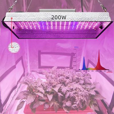 China Seed Starting 2021 New Quantum 200w Led Technology Led Grow Light With IR UV For Horticulture for sale