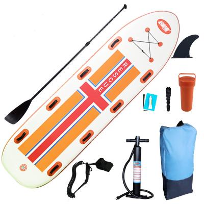 China Custom Surfboard Plate 380*80*15cm Water Sport Inflatable Fly Board Fly Paddle Cross Up Ocean Paddle Board Inflatable Surfboard Rack for sale