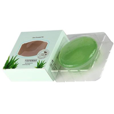 China Allcare Aloe 100g Base Cleansing Custom Skin Care Moisturizing Clean Pores Essential Oil Soap for sale