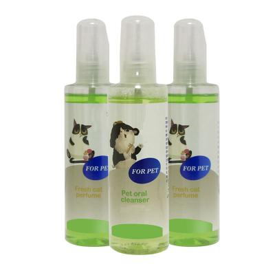 China Sustainable Bottle 150ml Cat And Dog Pet Perfume Private Label Pet Perfume Deodorant Organic for sale