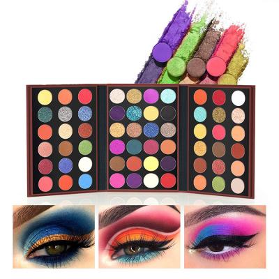 China High Pigment Matte Instant Matte Lowlight 60 Colors Eyeshadow Mixed Powder for sale