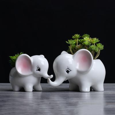 China Modern Hot Selling Superfluous Object Flower Pots Planter Ceramic Cute Mini Succulent Pots for sale