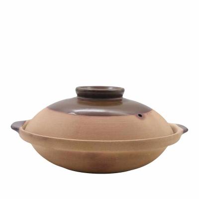 China Small Stocked Old Fashioned Earth Casserole Commercial Gas Stove Dedicated Ceramic Clay Pot for sale