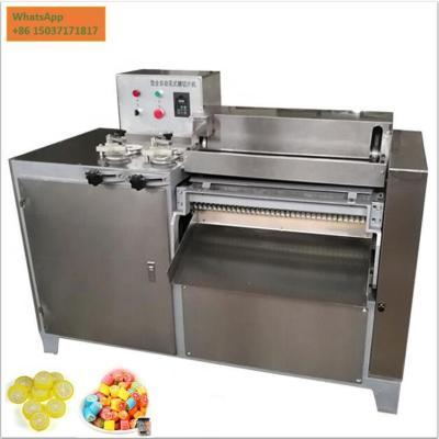 China High efficiency slice candy cutting machine/candy ball making machine/rock roll cutting candy forming machine for sale