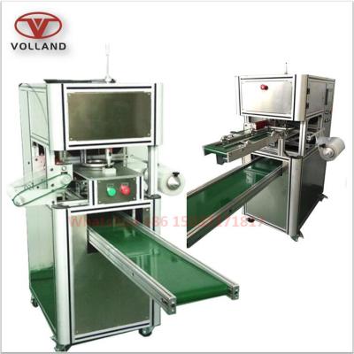 China Automatic Round Soap Factory Soap Stretch Film Wrapping Machine For Ellipse Oil Soap for sale