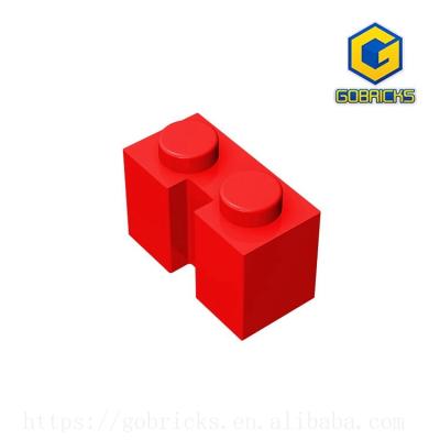 China DIY TOY Building Block GDS-798 BRICK 1X2 W. FLUTE [Gobricks] (No.4216) - 1x2 brick with vertical groove for sale