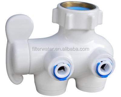 China Water Filter RO System Water Filter Connector,Countertop Water Purifier Quick Connector,Double Switch Water Filter Parts for sale