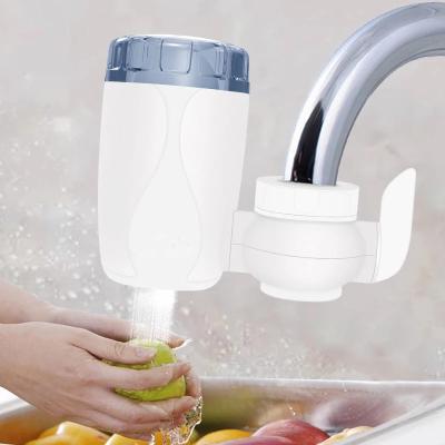 China Household Activated Carbon Kitchen Faucet Filter Luxury Alkaline Tap Water Filter for sale