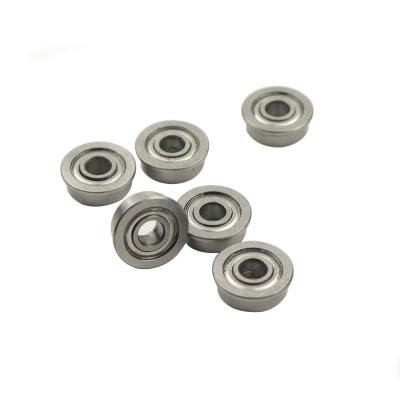 중국 Chrome Steel Flange Deep Groove Ball Bearing 4x7x8.2x2.5mm F74ZZ 판매용