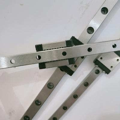 China Cnc Delen Mgn7 Mgn9 Lineaire Leibaan 100mm tot 2000mm Miniatuurmini linear guide carriage Te koop