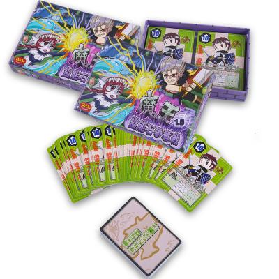 China High Quality Cartoon Toy Card Game Maker Card Game Custom for sale