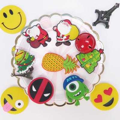 China Fashionable Magnetic Sticker/Many 3D Designs PVC Resin Soft Wholesale Custom Rubber Fridge Magnets for sale