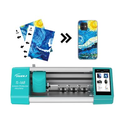 China TUOLI TL168 factory price PC/notebook mobile phone screen protector making machine for hydrogel film for sale