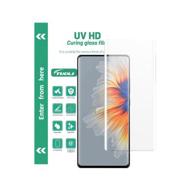 China X9H mobile phone UV tempered glass film to treat any phone screen protector film tuoli for sale