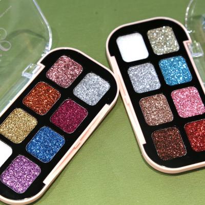 China Anylady Waterproof Make Up Palettes Eyeshadow Customize Diy Eyeshadow Palette Private Label Glitter Waterproof Eyeshadow for sale