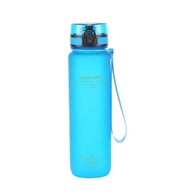 China Viable Free Time 32OZ BPA Tritan Marker Frosted Plastic Water Bottle Fitness for sale