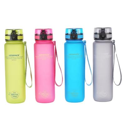 China 26oz BPA Tritan Water Filter Bottle 750ml Best Viable Free Plastic Water Bottles for sale