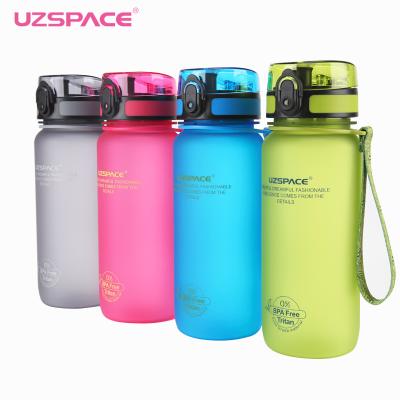 China Flip Top Water Bottle 650ml Tritan Viable BPA Free Trinkflasche for sale