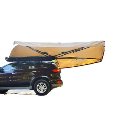 China Extended Type Car Roof Awning Factory Car Side 270 Awning Tent For Camping for sale