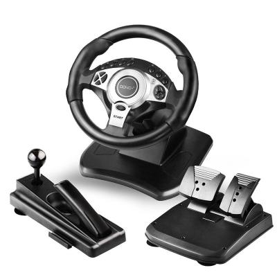 China With hot selling 900 degree pedal and gear handbreak game racing steering wheel for PS3 PS4 Xbox Series X S /one/ Switch /PC for sale