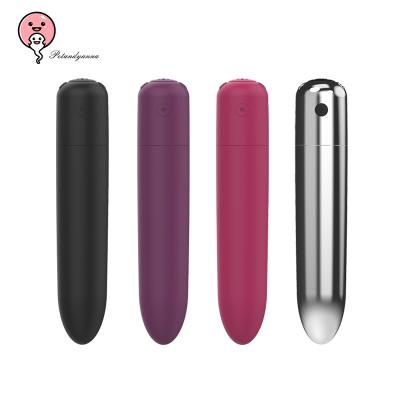 China Rechargeable Silicone Petandyanna Vibrator 10 Speed ​​Mini Bullet Vibrator for Women Waterproof G Spot Clitoris Stimulator Vibrator Adult Sex Toys for Woman for sale