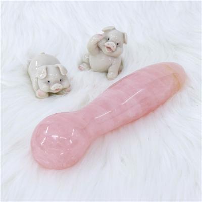 China China rose quartz crystal yoni wand quartz yoni wands spell rose yoni wands for sale