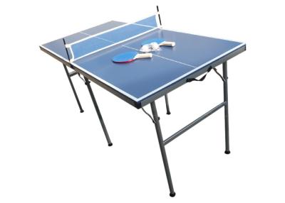 China De blauwe Lijst van de Kleuren Ondergeschikte Pingpong, de Draagbare Medio Lijst van het Groottepingpong voor Familiespel Te koop